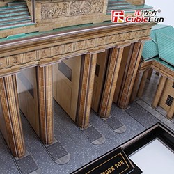 Cubic Fun (MC207h) - "Brandenburg Gate, Berlin" - 150 brikker puslespil