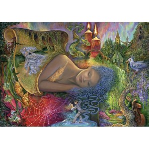 Grafika (T-00189) - Josephine Wall: "Dreaming in Color" - 1500 brikker puslespil