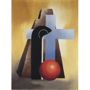 Grafika (00578) - Luigi Colombo: "L'Adorazione, 1931" - 2000 brikker puslespil