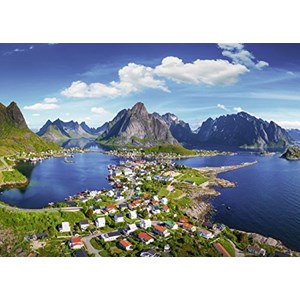 Ravensburger (19713) - "Lofoten" - 1000 brikker puslespil