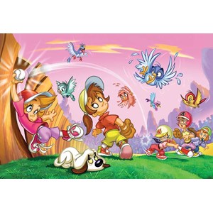 Eurographics (6100-0416) - "Softball" - 100 brikker puslespil