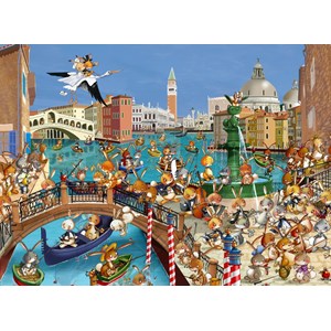 Grafika Kids (00855) - François Ruyer: "Venice" - 300 brikker puslespil