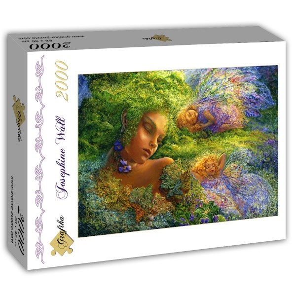 Grafika (T-00293) - Josephine Wall: "Moss Maiden" - 2000 brikker puslespil
