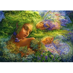 Grafika (T-00293) - Josephine Wall: "Moss Maiden" - 2000 brikker puslespil