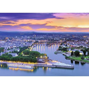Ravensburger (19782) - "Koblenz" - 1000 brikker puslespil