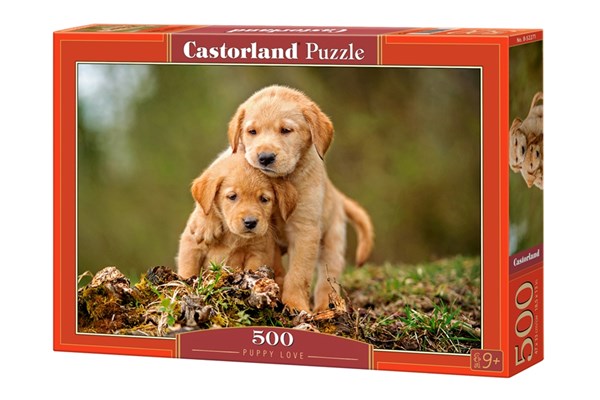 Castorland (B-52271) - "Puppy Love" - 500 brikker puslespil