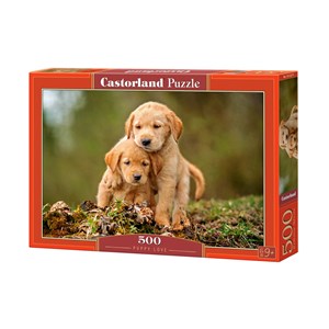 Castorland (B-52271) - "Puppy Love" - 500 brikker puslespil