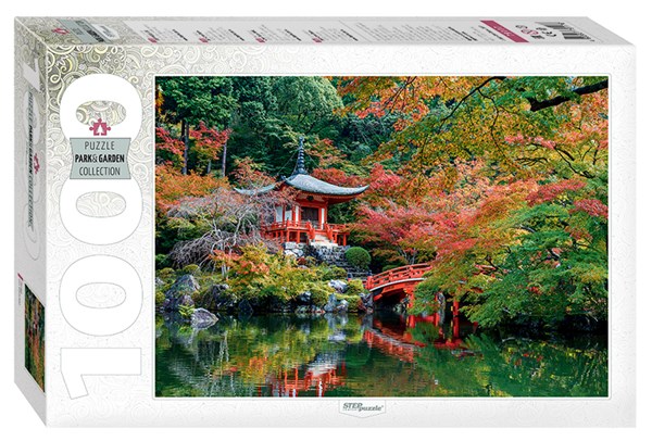 Step Puzzle (79117) - "Bentendo Hall, Daigoji Temple in Kyoto" - 1000 brikker puslespil