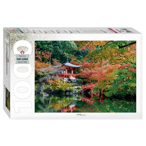 Step Puzzle (79117) - "Bentendo Hall, Daigoji Temple in Kyoto" - 1000 brikker puslespil
