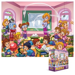 Eurographics (8100-0569) - "Teachers" - 100 brikker puslespil