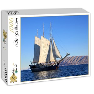 Grafika (01263) - "Sailing Ship" - 1000 brikker puslespil