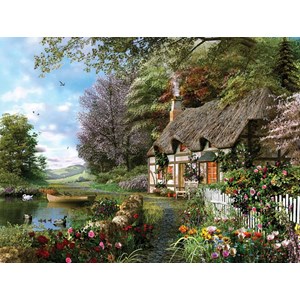 Ravensburger (16202) - Dominic Davison: "Country Cottage" - 1500 brikker puslespil