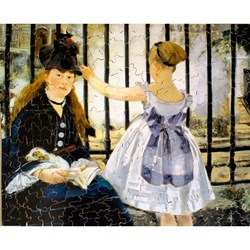 Puzzle Michele Wilson (A133-250) - Edouard Manet: "The Railway" - 250 brikker puslespil