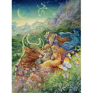 Grafika (00828) - Josephine Wall: "Taurus" - 2000 brikker puslespil