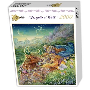 Grafika (00828) - Josephine Wall: "Taurus" - 2000 brikker puslespil