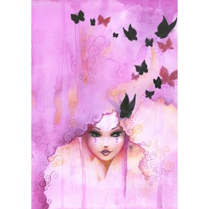 Grafika (01343) - Misstigri: "Witch" - 1000 brikker puslespil