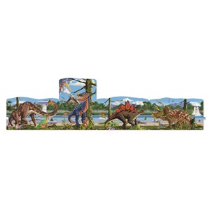 Melissa and Doug (8914) - "Dinosaurs" - 24 brikker puslespil