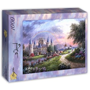 Grafika (T-00496) - Dennis Lewan: "Inverary Castle" - 1000 brikker puslespil