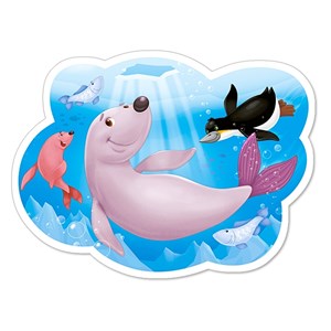 Castorland (B-015139) - "Life under the Arctic Ice" - 15 brikker puslespil