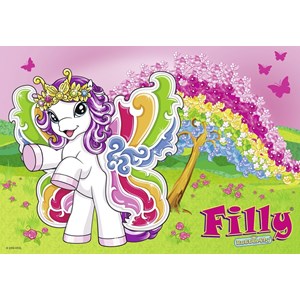 Ravensburger (07577) - "Scarlet" - 12 brikker puslespil