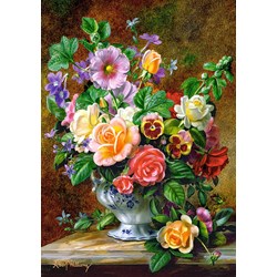 Castorland (B-52868) - "Flowers in a Vase" - 500 brikker puslespil