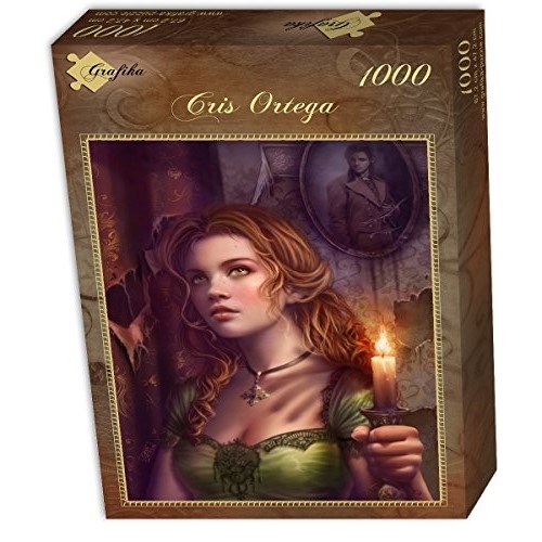 Grafika (01022) - Cris Ortega: "By the Light of a Candle" - 1000 brikker puslespil