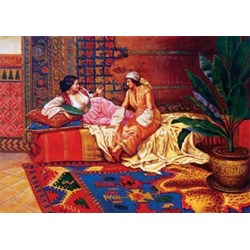 Art Puzzle (71025) - "Bavardages" - 1000 brikker puslespil