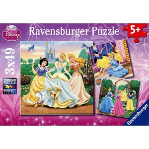 Ravensburger (09411) - "Disney Princesses" - 49 brikker puslespil