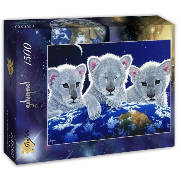 Grafika (T-00403) - Schim Schimmel: "Secret, Mystery and Hope" - 1500 brikker puslespil