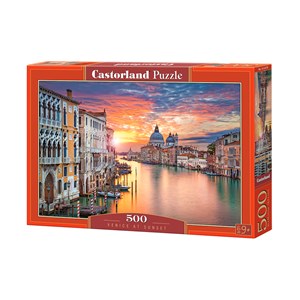 Castorland (B-52479) - "Venice at Sunset" - 500 brikker puslespil