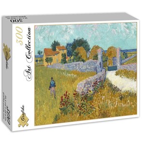 Grafika (01513) - Vincent van Gogh: "Farmhouse in Provence, 1888" - 300 brikker puslespil