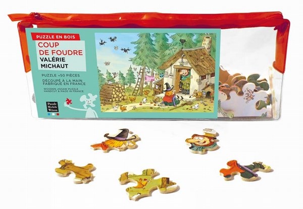 Puzzle Michele Wilson (W430-50) - Valerie Michaut: "Love At The First Sight" - 50 brikker puslespil