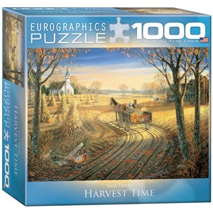 Eurographics (8000-0606) - Sam Timm: "Harvest Time" - 1000 brikker puslespil