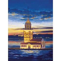 Art Puzzle (4159) - "Turkey, Maiden's Tower" - 500 brikker puslespil