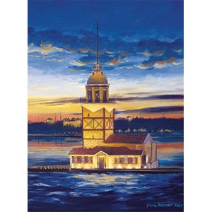 Art Puzzle (4159) - "Turkey, Maiden's Tower" - 500 brikker puslespil