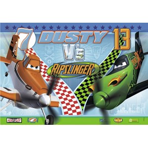 Ravensburger (09052) - "Planes, Dusty the brave Aviator" - 24 brikker puslespil