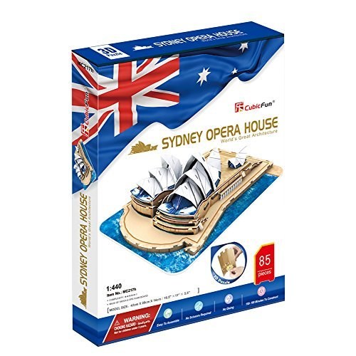 Cubic Fun (MC217h) - "Sydney Opera House" - 58 brikker puslespil