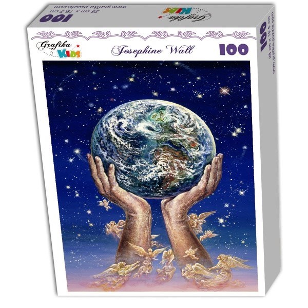 Grafika Kids (01518) - Josephine Wall: "Hands of Love" - 100 brikker puslespil