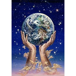 Grafika Kids (01518) - Josephine Wall: "Hands of Love" - 100 brikker puslespil