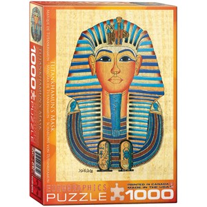 Eurographics (6000-9931) - "Egyptian-Tutankhamun Mask" - 1000 brikker puslespil