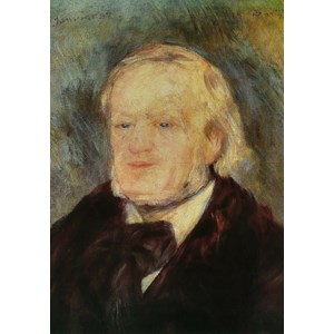 Grafika (00743) - Pierre-Auguste Renoir: "Richard Wagner, 1882" - 1000 brikker puslespil