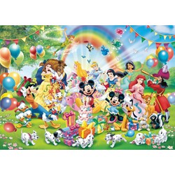 Ravensburger (19019) - "Mickey's Birthday" - 1000 brikker puslespil