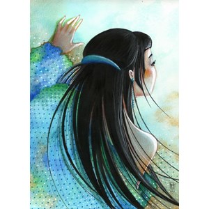 Grafika Kids (00738) - Misstigri: "Plumetis" - 24 brikker puslespil