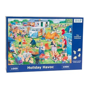 The House of Puzzles (4029) - "Holiday Havoc" - 1000 brikker puslespil