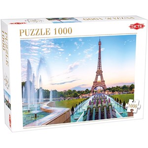 Tactic (53867) - "Eiffel Tower" - 1000 brikker puslespil
