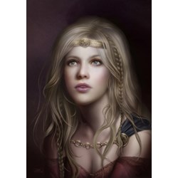 Grafika (01046) - Cris Ortega: "Glimpse of Gold" - 1000 brikker puslespil