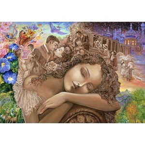Grafika (02279) - Josephine Wall: "If Only" - 1000 brikker puslespil