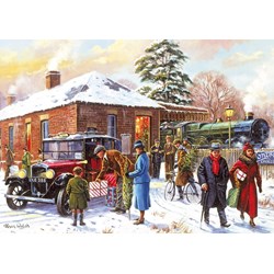 Gibsons (G5043) - Kevin Walsh: "Winter about Town" - 500 brikker puslespil