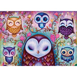 Heye (29768) - Jeremiah Ketner: "Drømmende ugler" - 1000 brikker puslespil