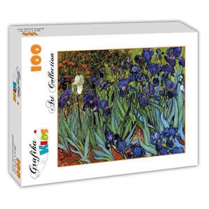 Grafika Kids (00063) - Vincent van Gogh: "Vincent van Gogh, 1889" - 100 brikker puslespil